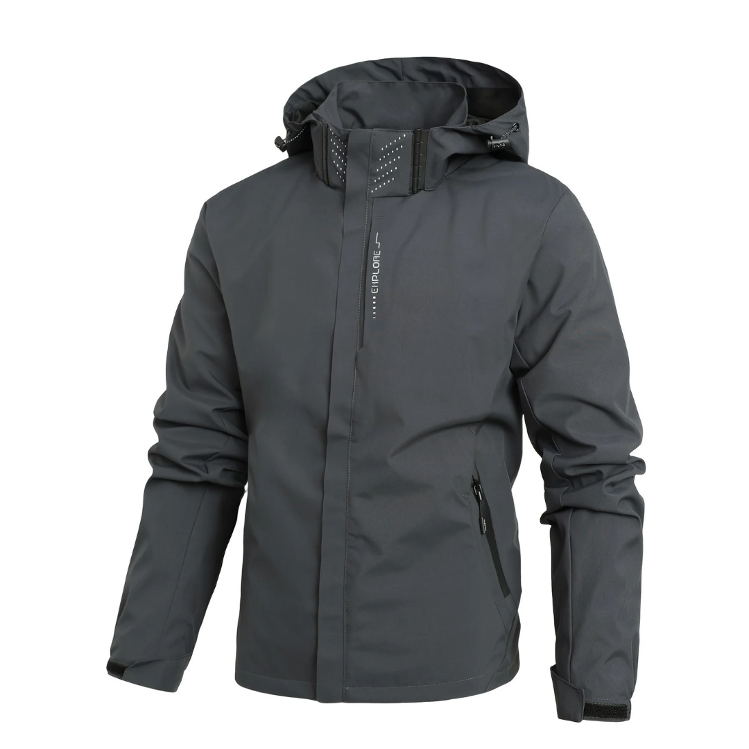Frank | Heren Windbreaker Jas | Lichtgewicht en Ademend met Capuchon