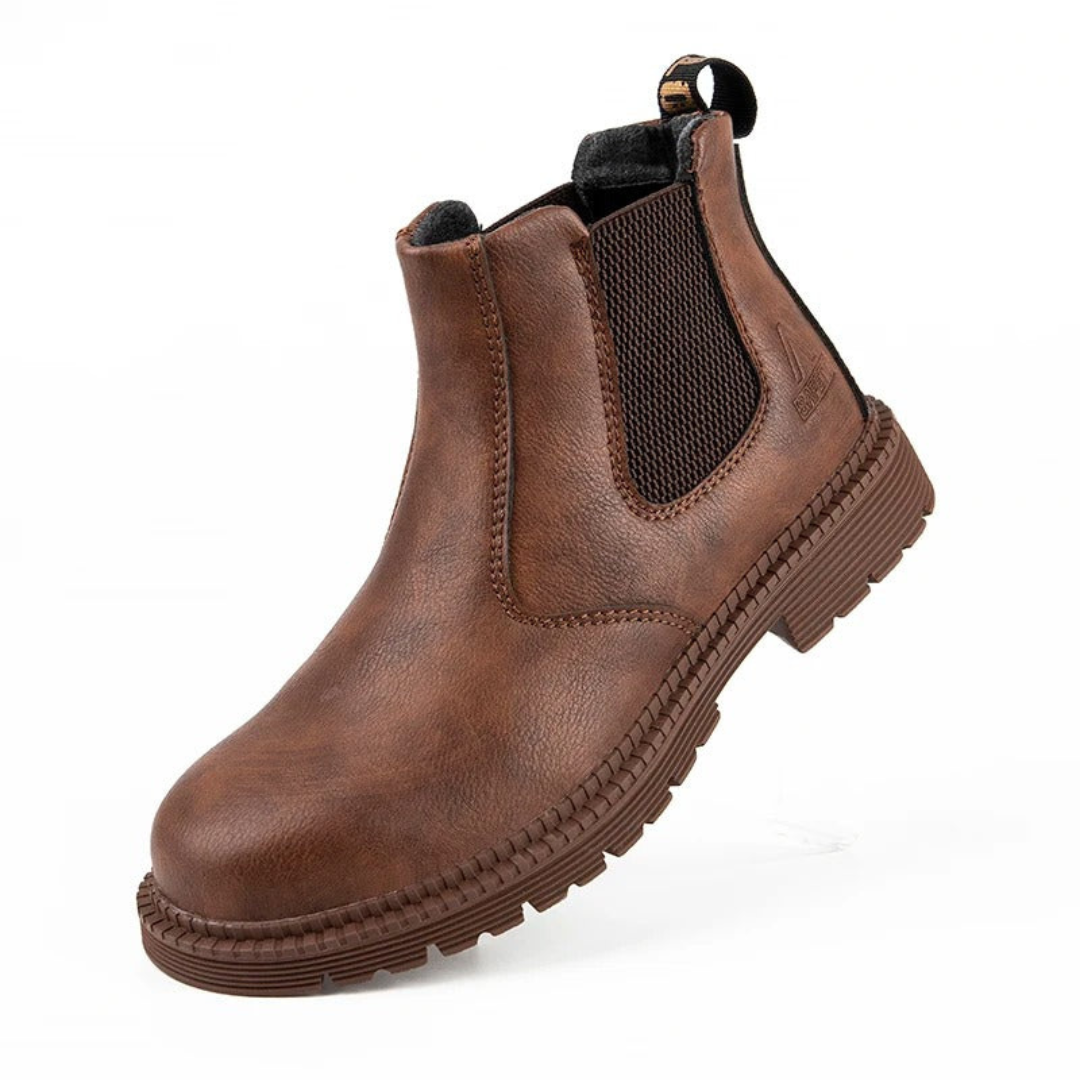 Robbert | Heren Schoenen | Stalen Neus Werkschoenen Waterdicht en Instap Veiligheid - Outdoor