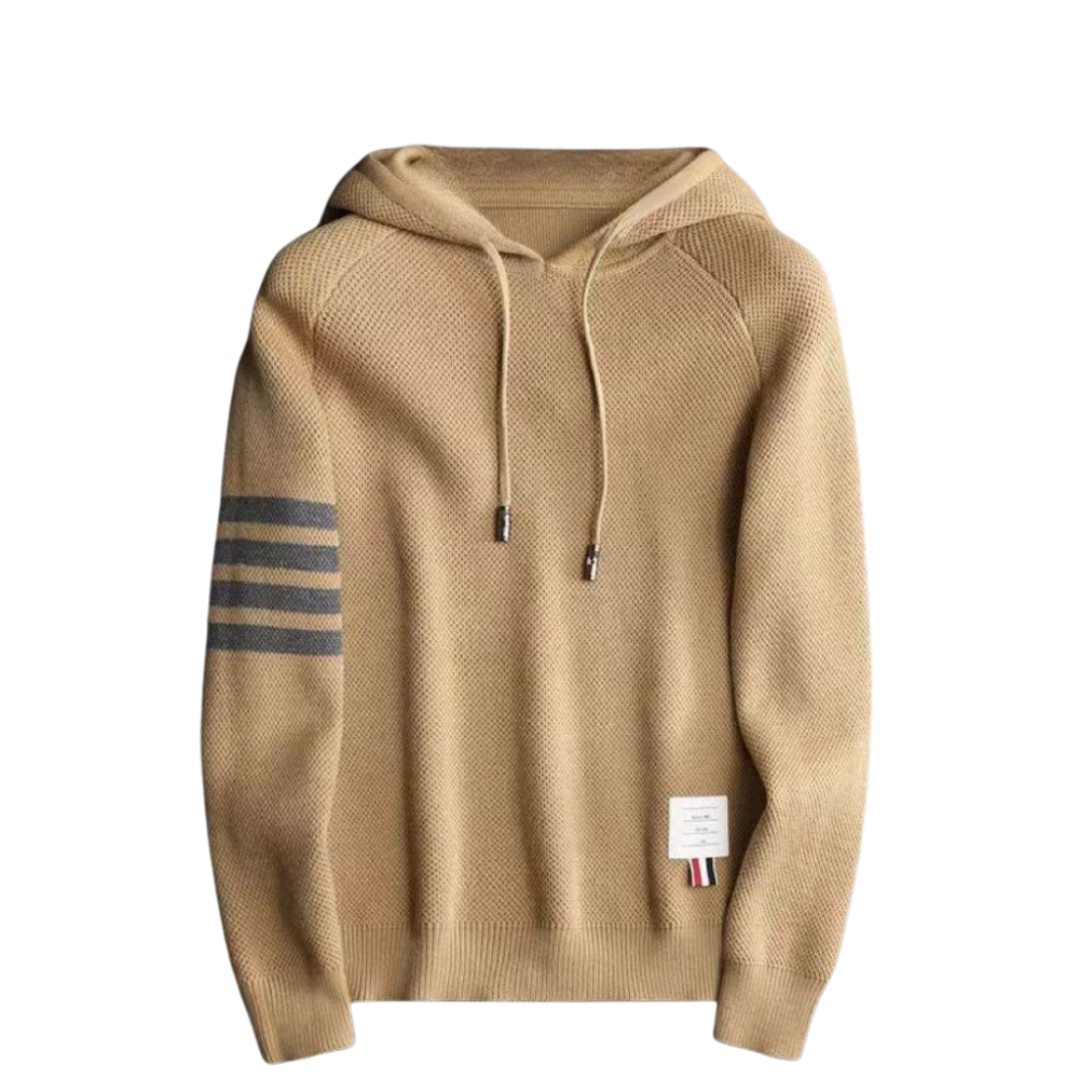 Paulus | Gebreide Trui Met Capuchon | Trui Met Trekkoord Voor Heren