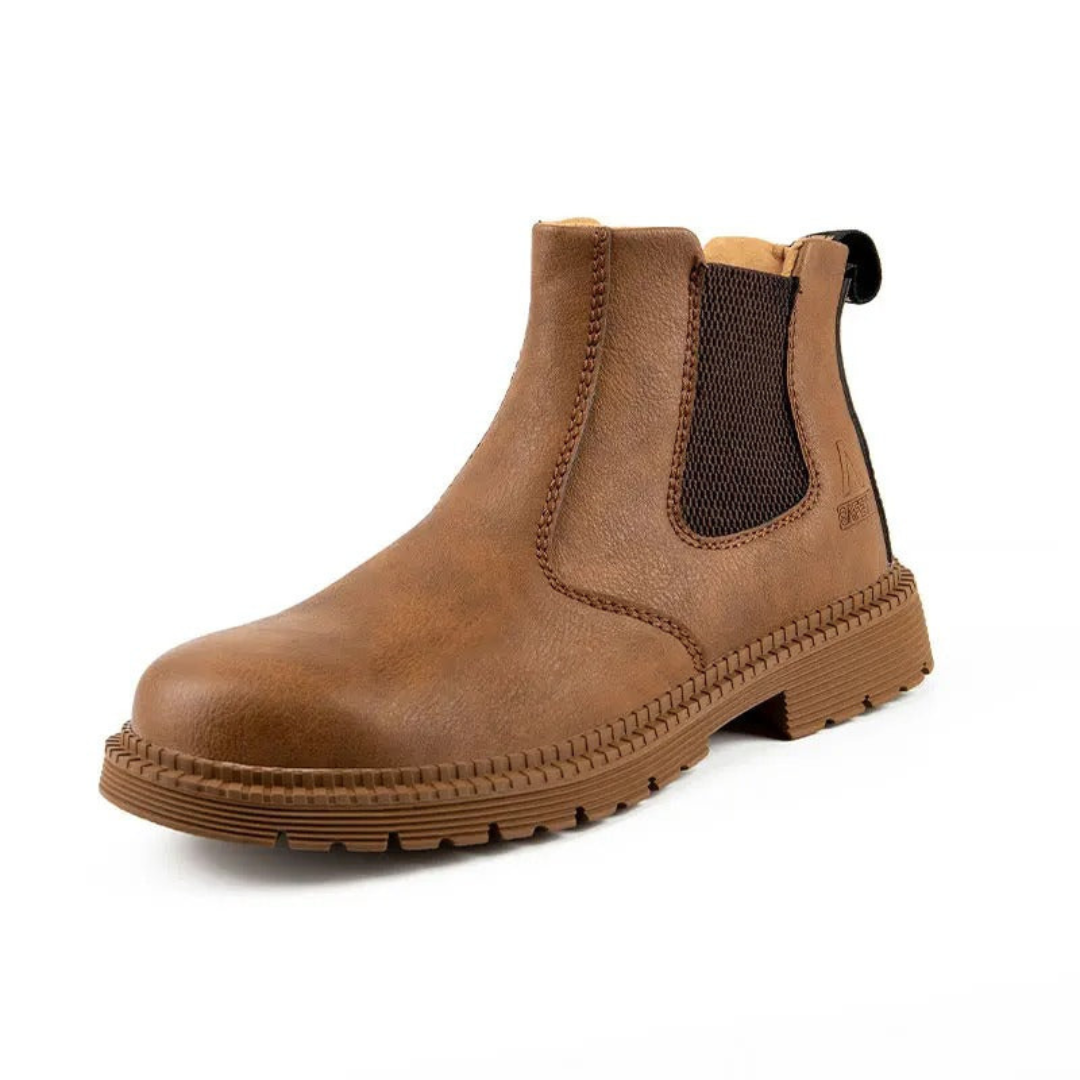 Robbert | Heren Schoenen | Stalen Neus Werkschoenen Waterdicht en Instap Veiligheid - Outdoor