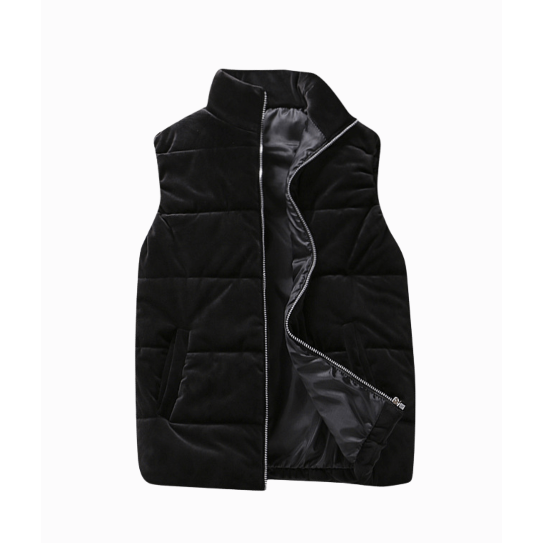 Gert | Matte Gilet | Gewatteerd Mouwloos Gilet Voor Heren Casual Winter