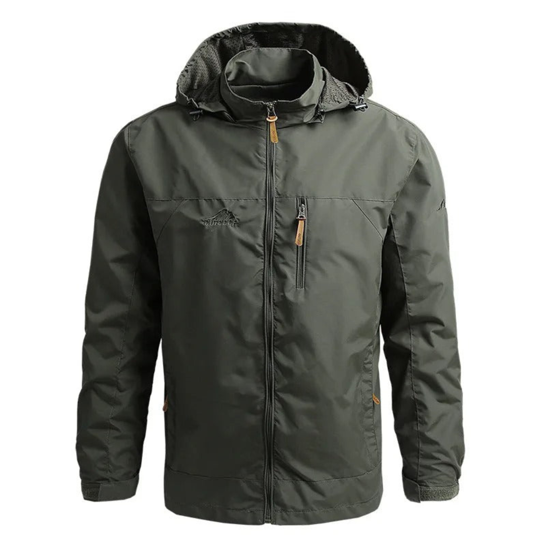 Guido | Heren Sportieve Jas | Militaire Windbreaker met Zakken - Werkjas