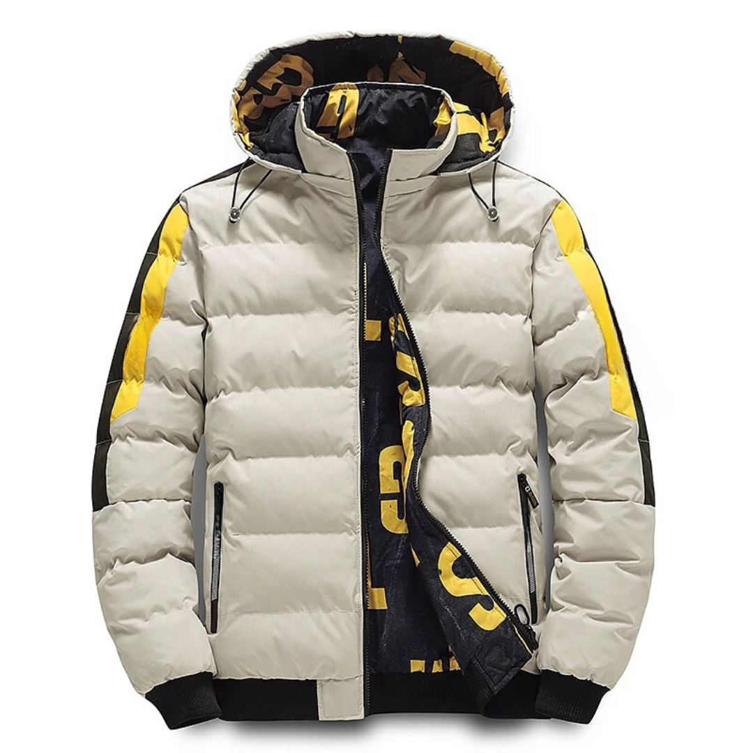 Patrick | Heren Winter Jas | Omkeerbaar en Gewatteerd met Capuchon