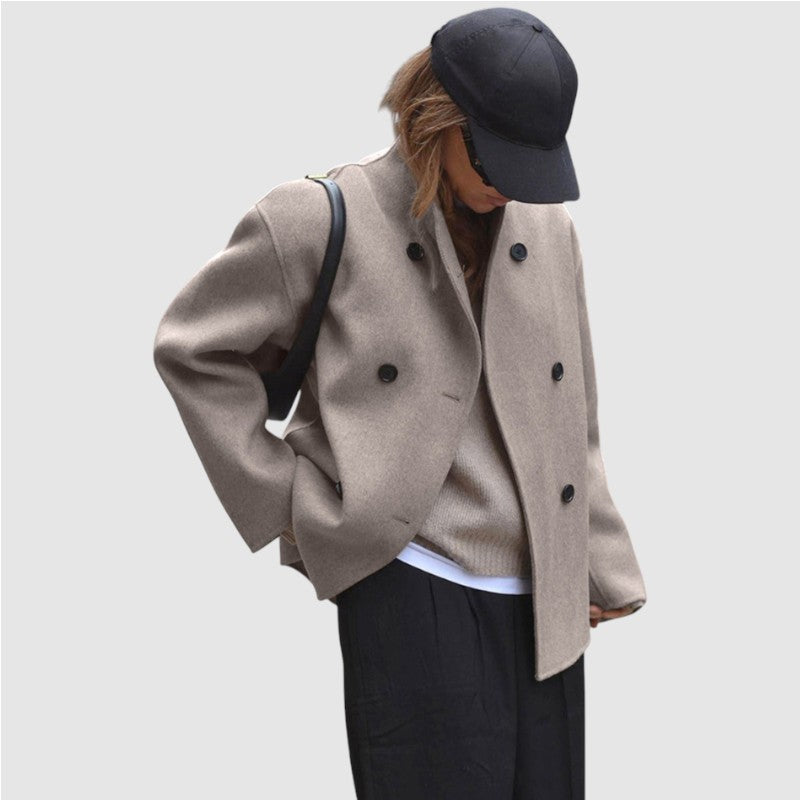 Carmen | Dames Trenchcoat Met Lange Mouwen En Knoopsluiting