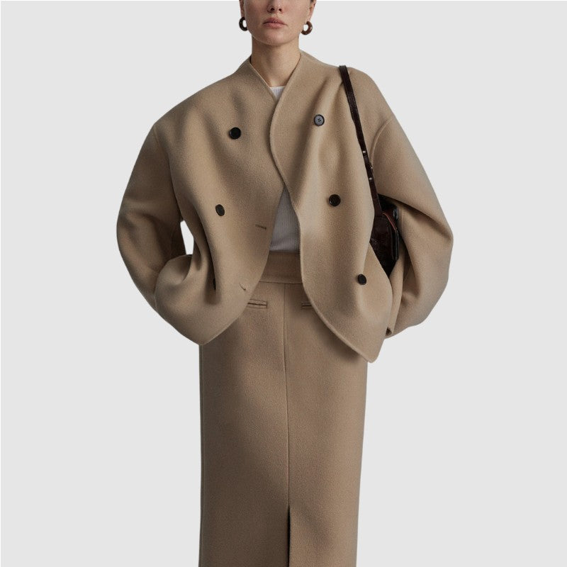 Carmen | Dames Trenchcoat Met Lange Mouwen En Knoopsluiting
