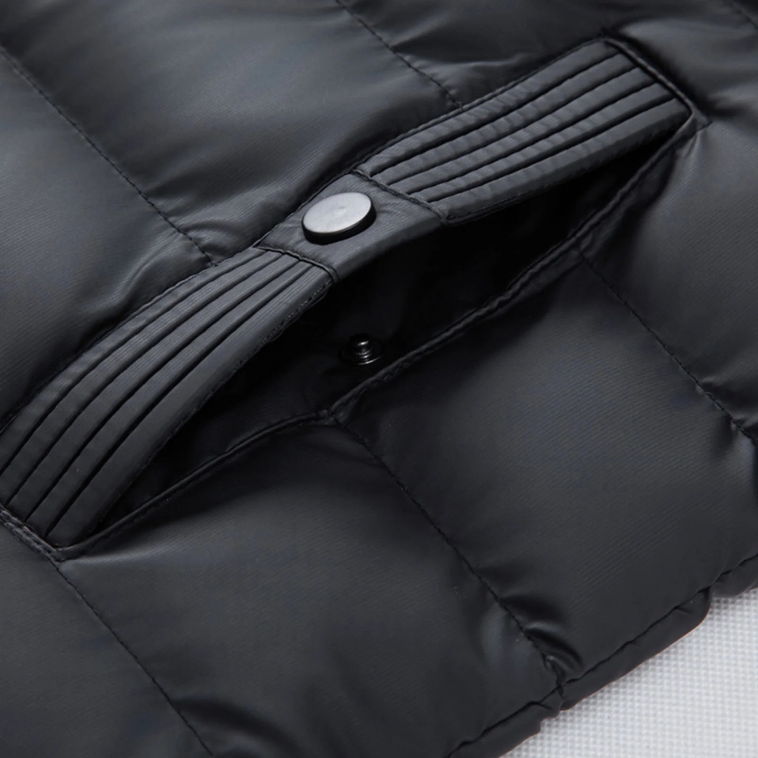 Jude | Heren Puffer Dons Jas | Afneembare Capuchon - Waterafstotende Winterjas