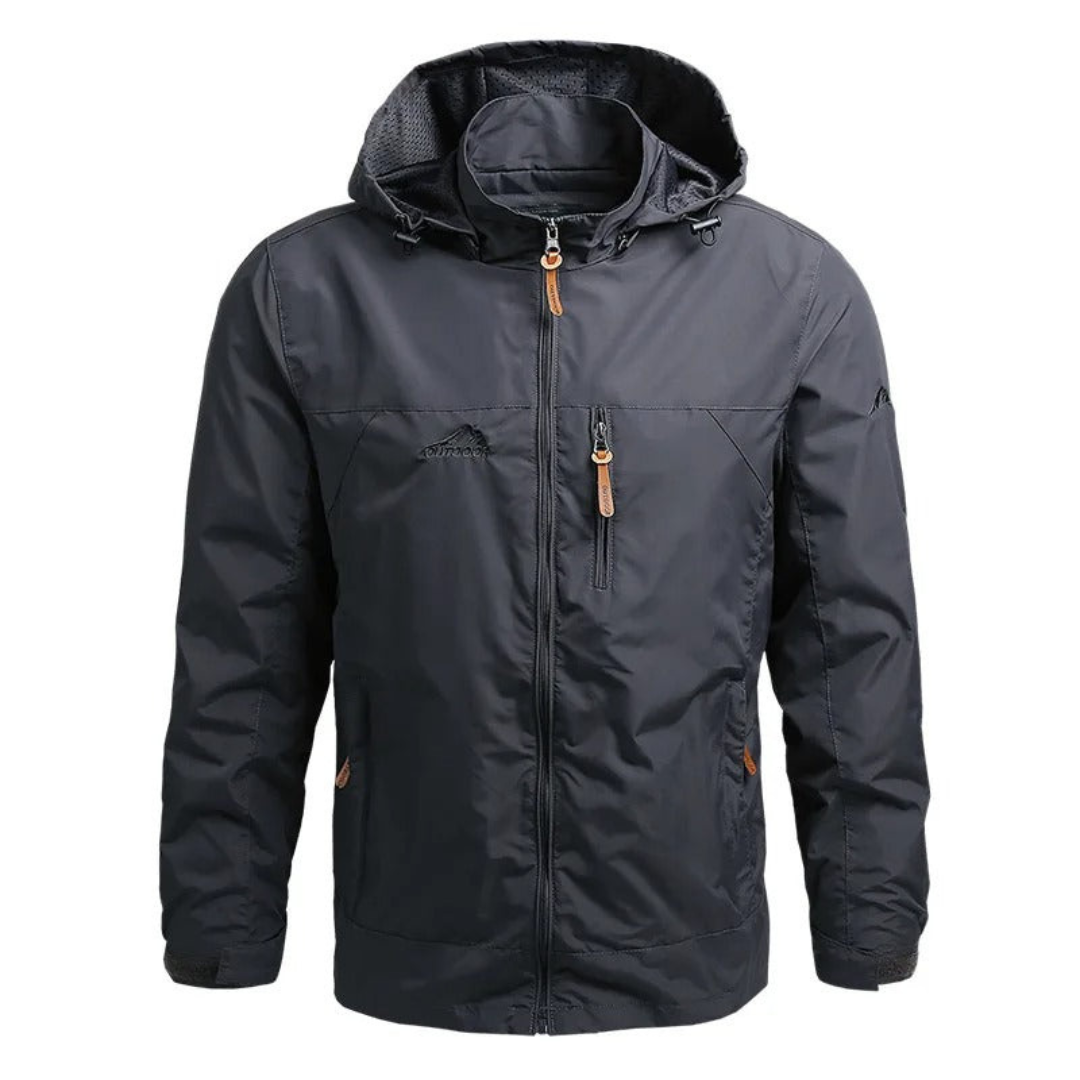 Guido | Heren Sportieve Jas | Militaire Windbreaker met Zakken - Werkjas