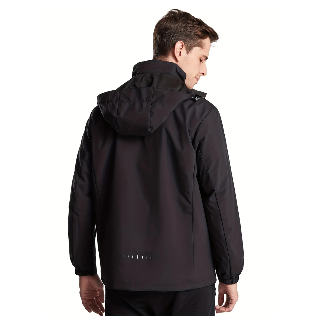 Frank | Heren Windbreaker Jas | Lichtgewicht en Ademend met Capuchon
