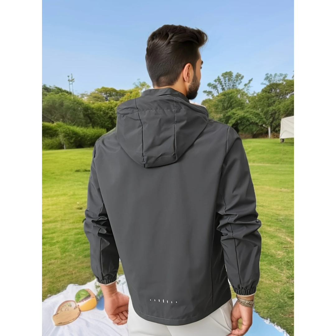Frank | Heren Windbreaker Jas | Lichtgewicht en Ademend met Capuchon