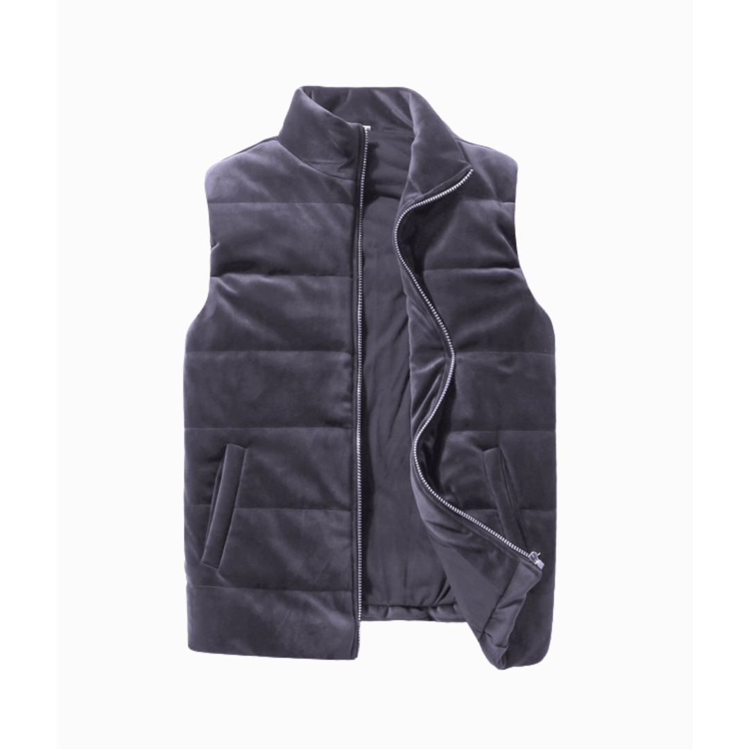 Gert | Matte Gilet | Gewatteerd Mouwloos Gilet Voor Heren Casual Winter