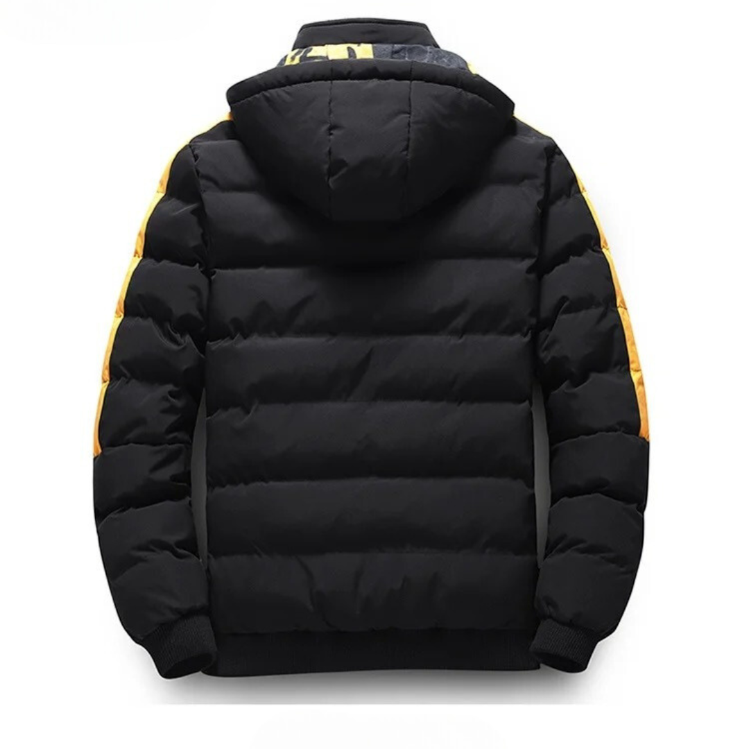 Patrick | Heren Winter Jas | Omkeerbaar en Gewatteerd met Capuchon