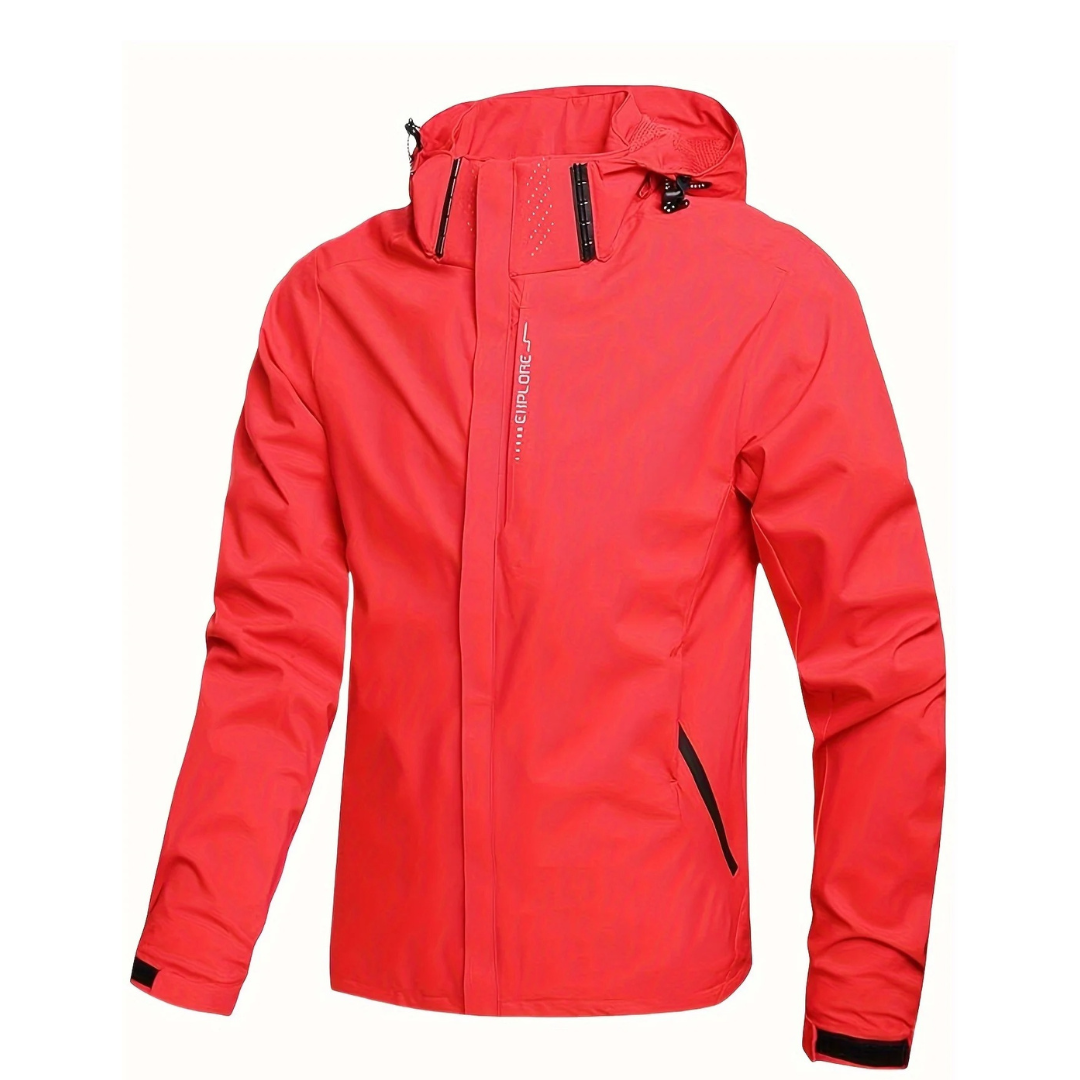 Frank | Heren Windbreaker Jas | Lichtgewicht en Ademend met Capuchon