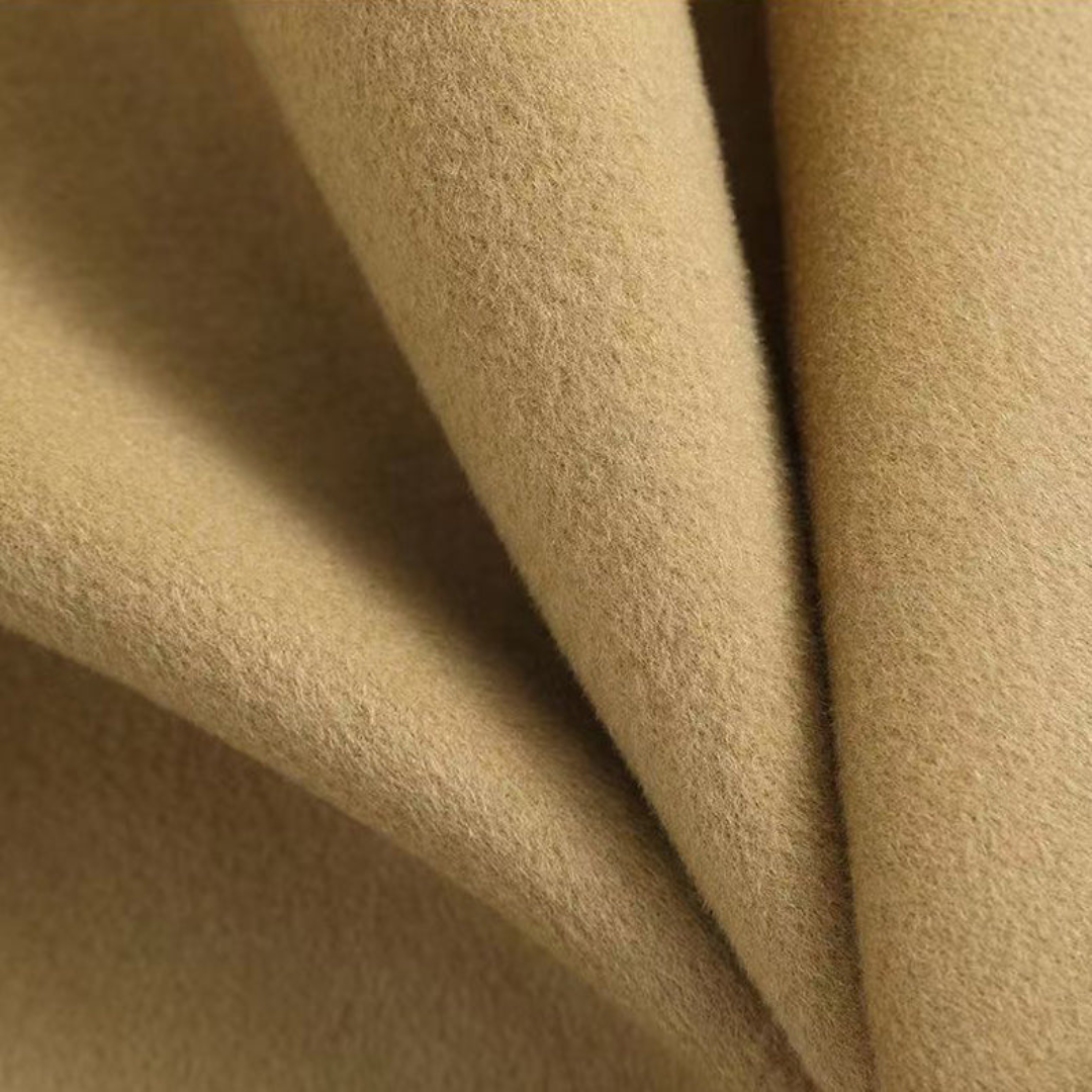 Josephine | Dames Wollen Jas | Losse Dubbelzijdige Jas Met Reverskraag