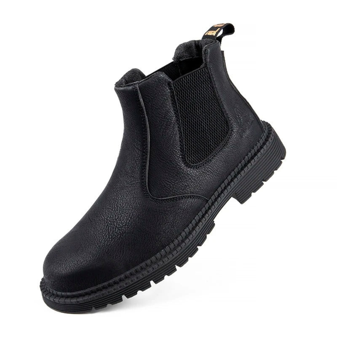 Robbert | Heren Schoenen | Stalen Neus Werkschoenen Waterdicht en Instap Veiligheid - Outdoor