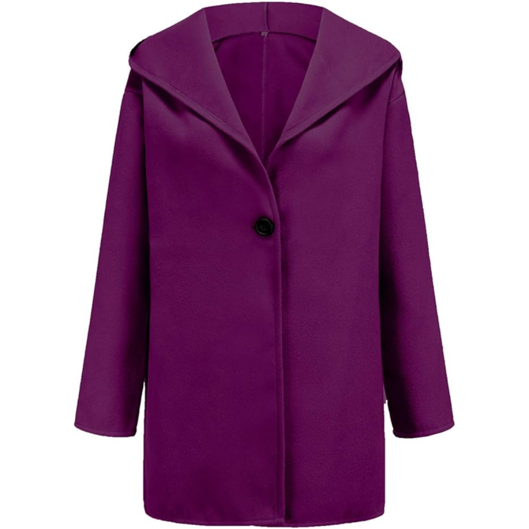 Alexia | Klassieke Dames Trenchcoat Met Capuchon En Enkele Knoopsluiting