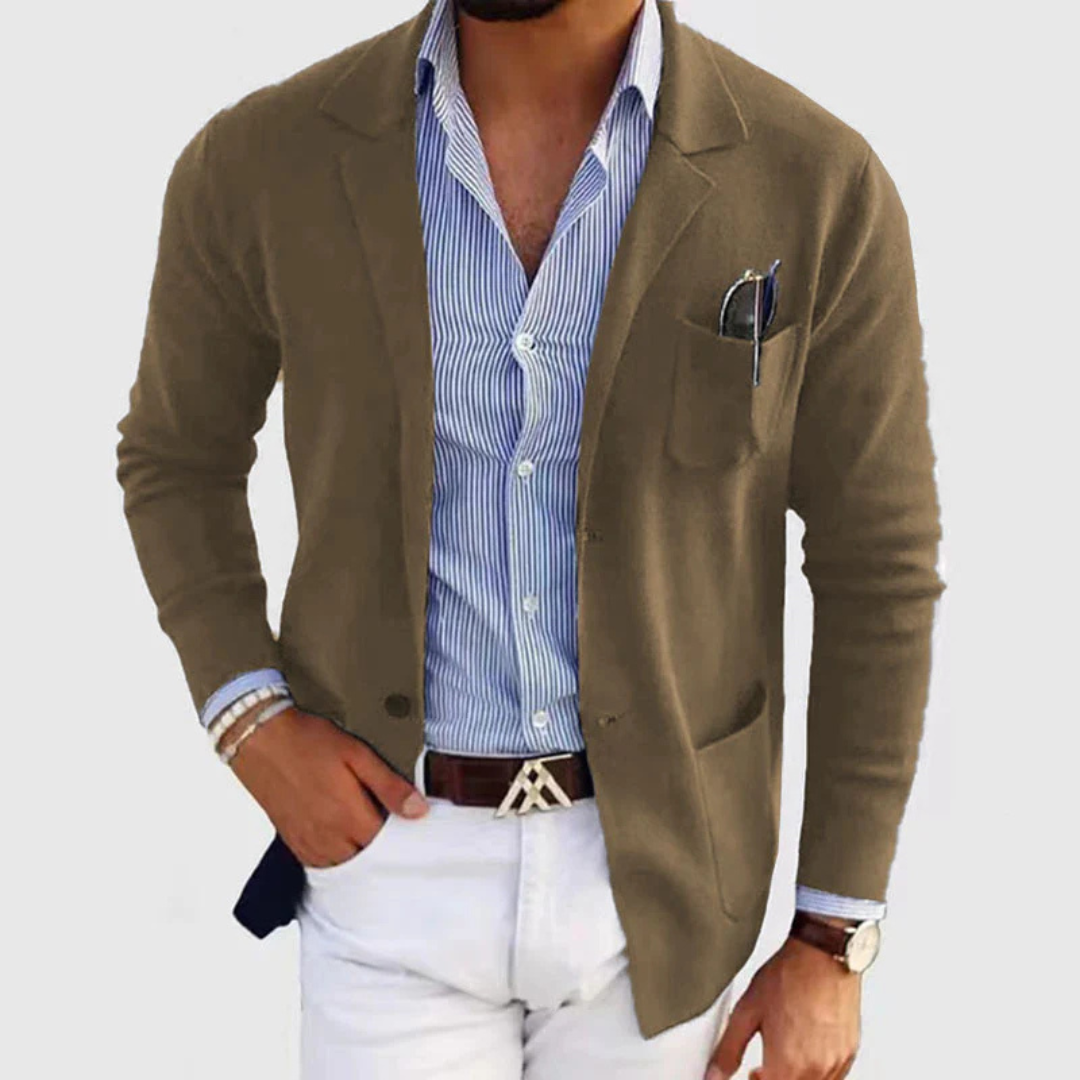 Arjen | Heren Casual Corduroy Vest met Zakken en Knoopsluiting