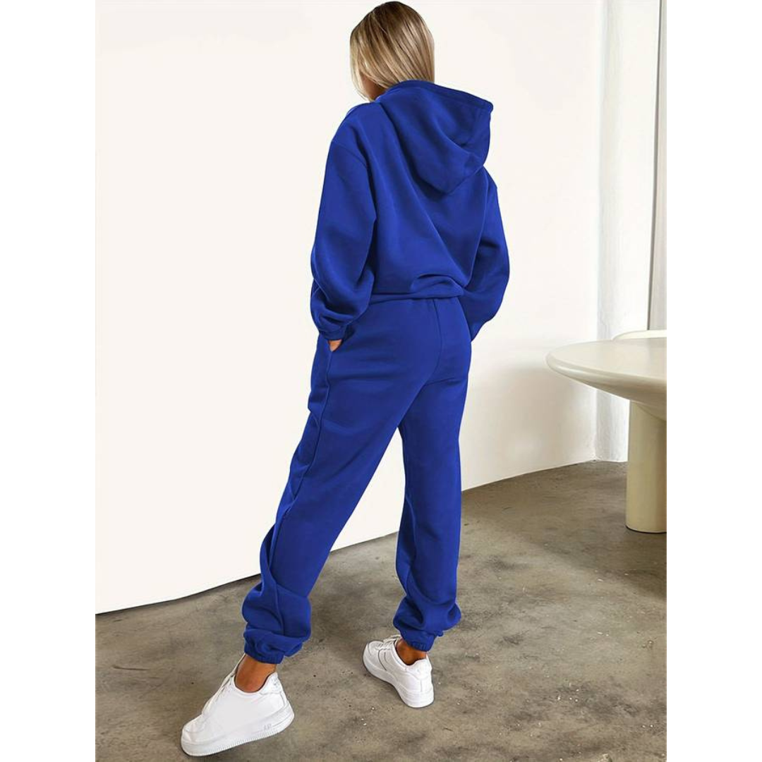 Fenna | Dames Hoodie & Joggingbroek Set met Zakken