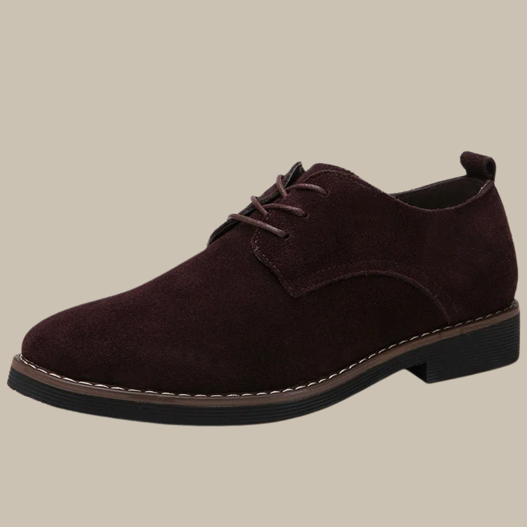 Jacob | Heren Oxford Veterschoenen | Ronde Neus en Antislip Schoenen