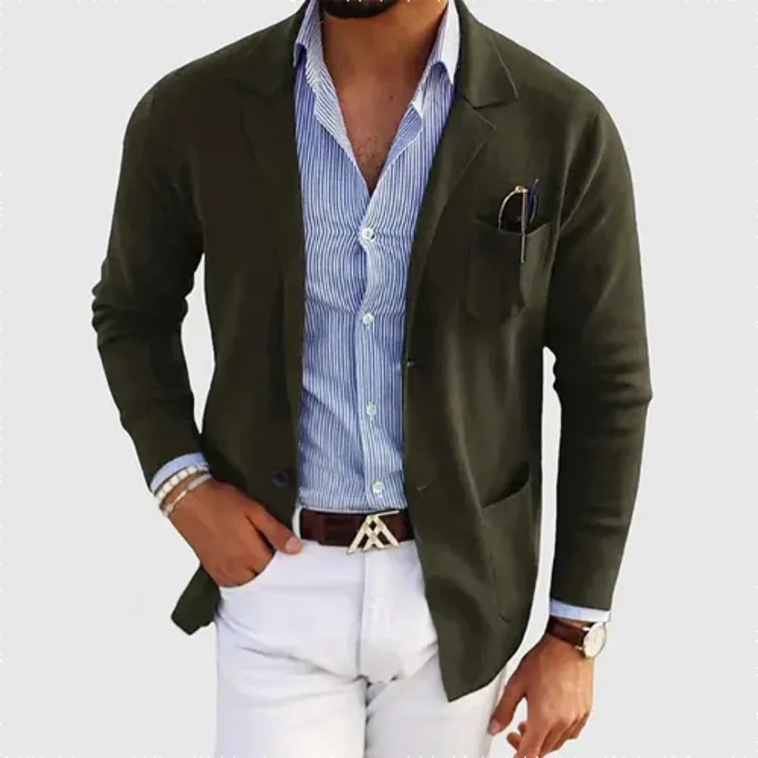Arjen | Heren Casual Corduroy Vest met Zakken en Knoopsluiting