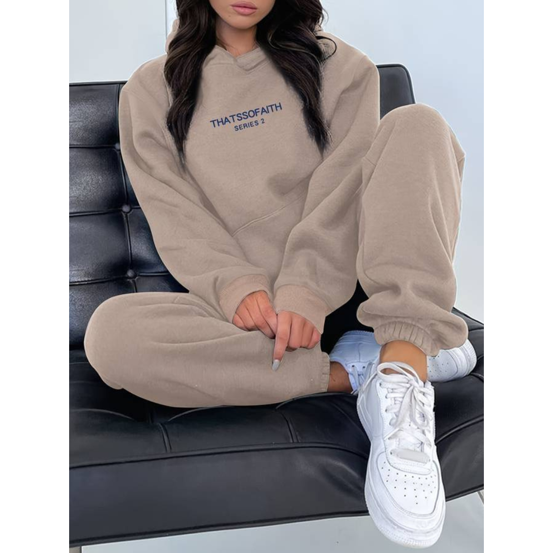 Fenna | Dames Hoodie & Joggingbroek Set met Zakken