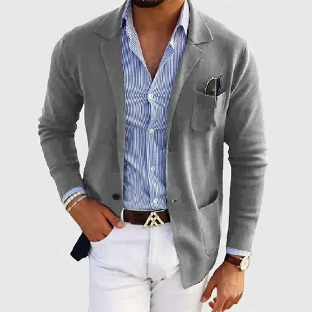 Arjen | Heren Casual Corduroy Vest met Zakken en Knoopsluiting
