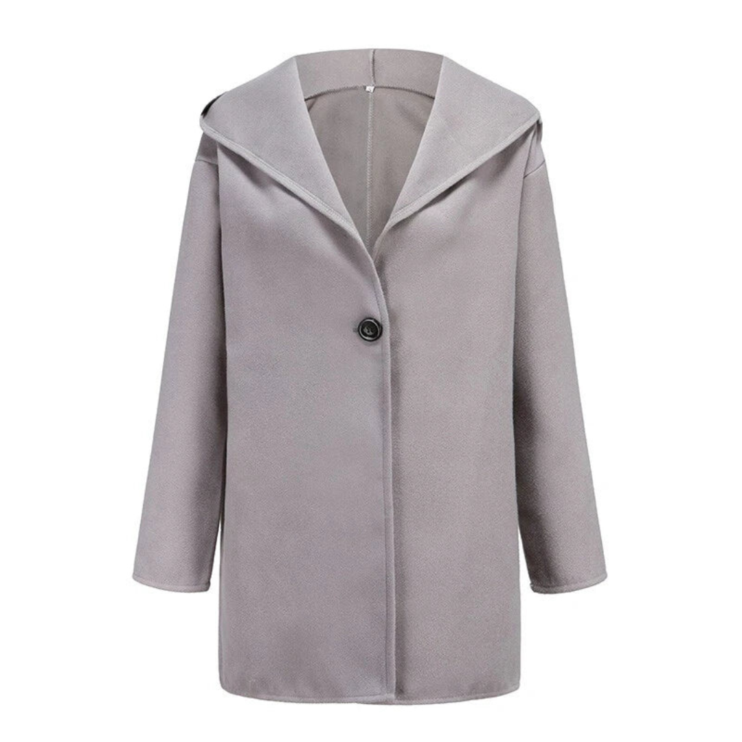 Alexia | Klassieke Dames Trenchcoat Met Capuchon En Enkele Knoopsluiting