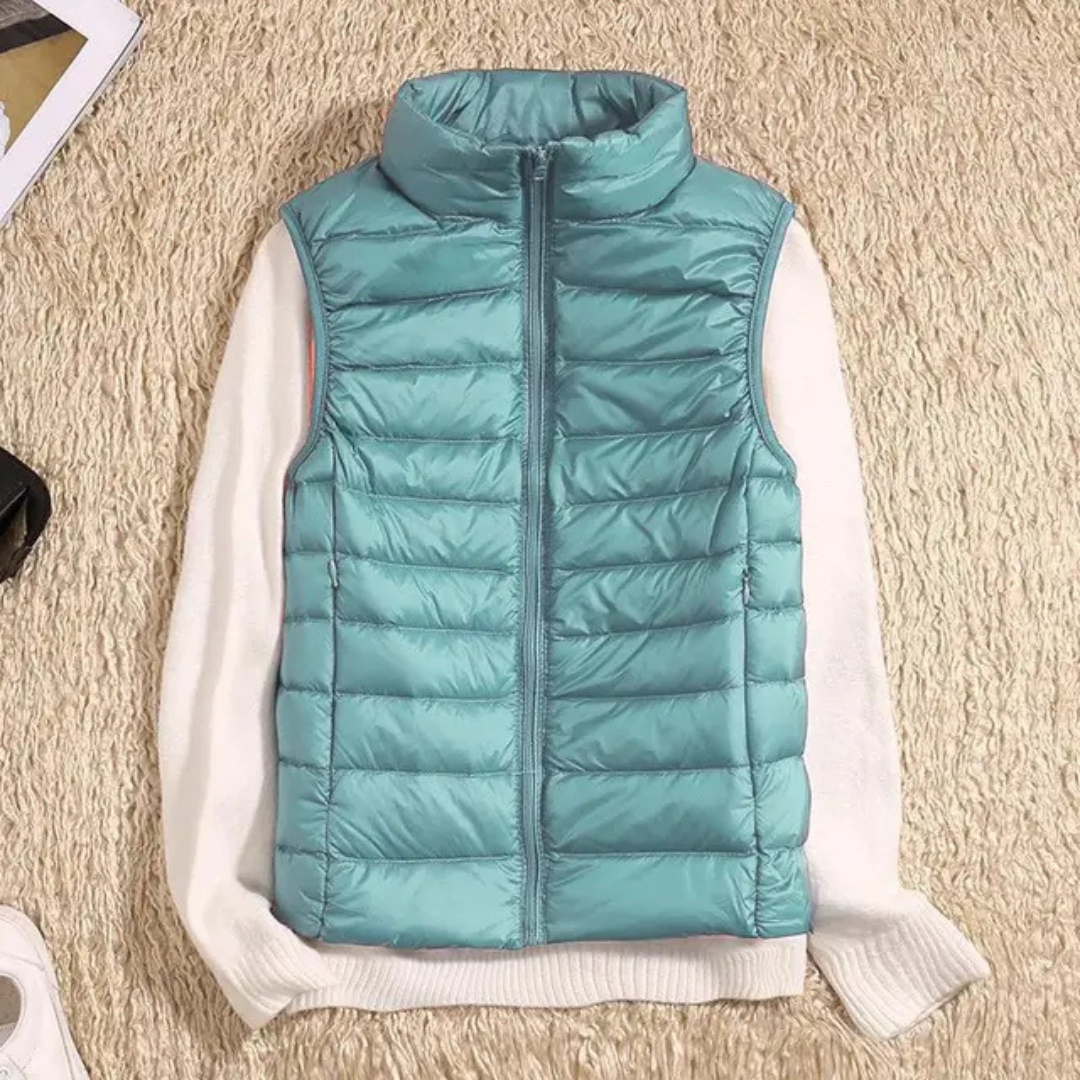 Annelie | Bodywarmer | Dames Mouwloos Pufferjack Lichtgewicht en Warm