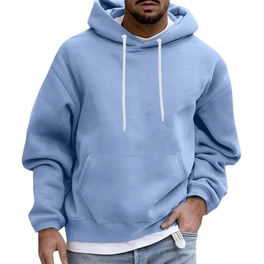 Thomas | Heren Hoodie met Capuchon en Zakken