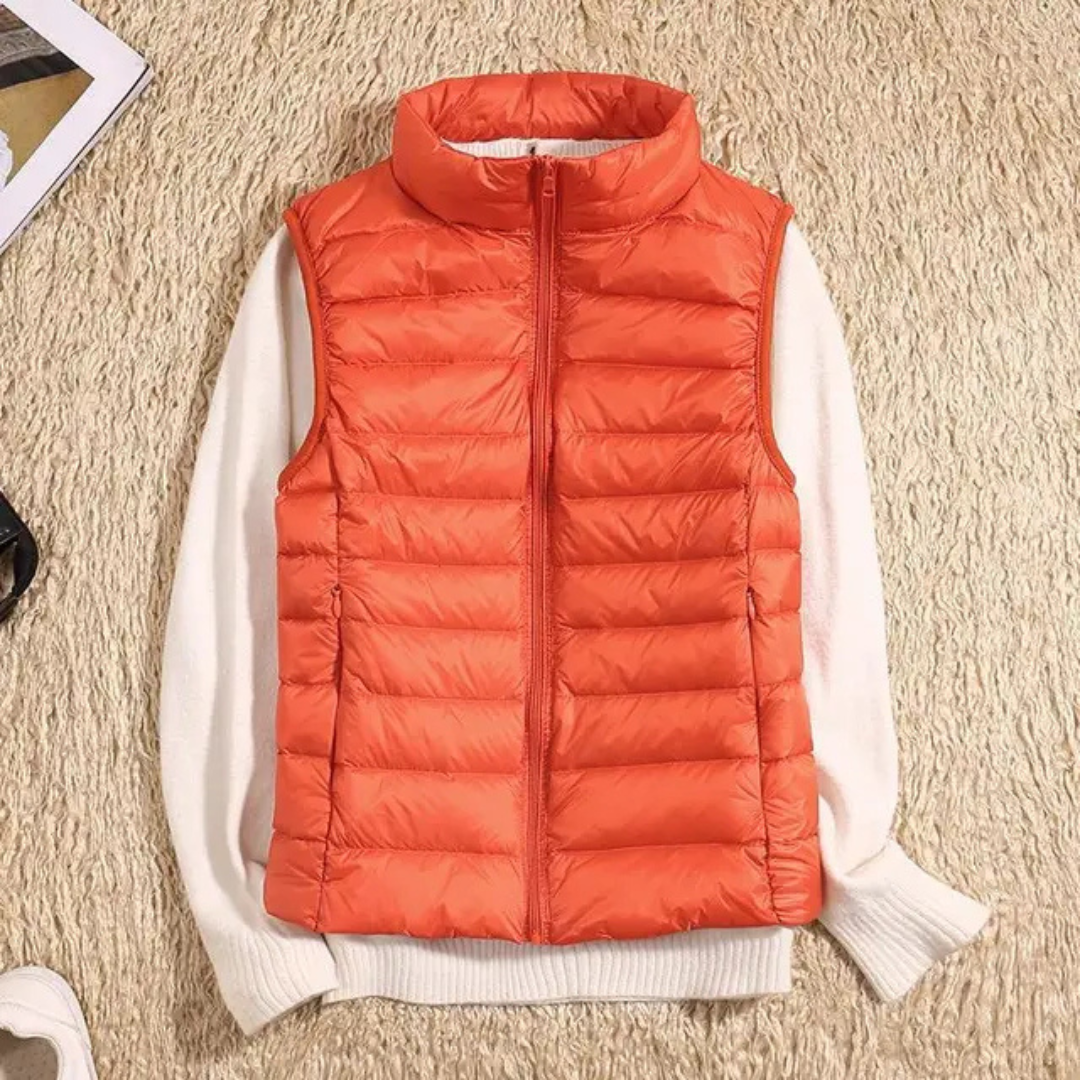 Annelie | Bodywarmer | Dames Mouwloos Pufferjack Lichtgewicht en Warm