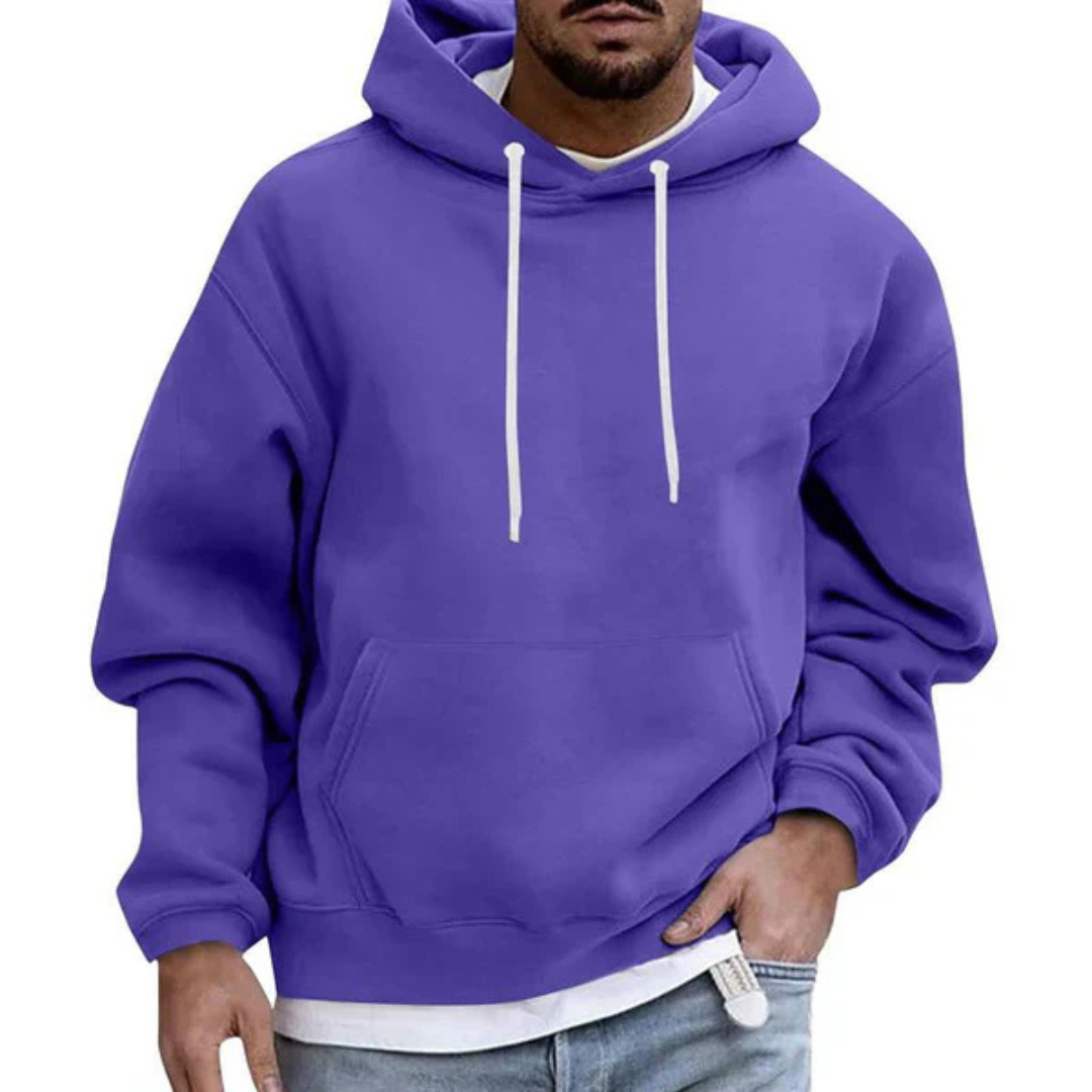 Thomas | Heren Hoodie met Capuchon en Zakken