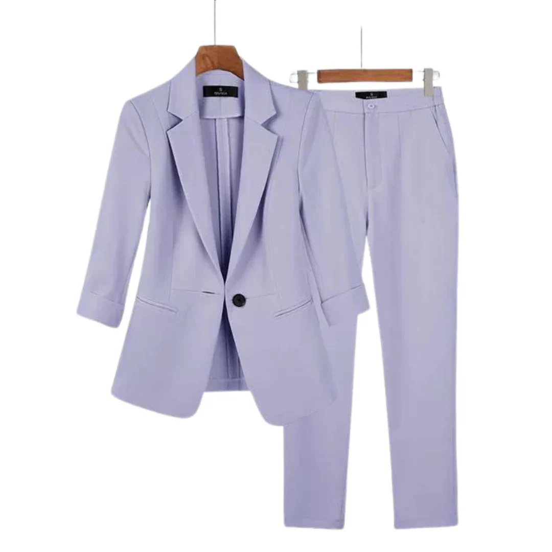Celeste | Chique Blazer Pak | Tweedelig Pak met Blazer en Pantalon