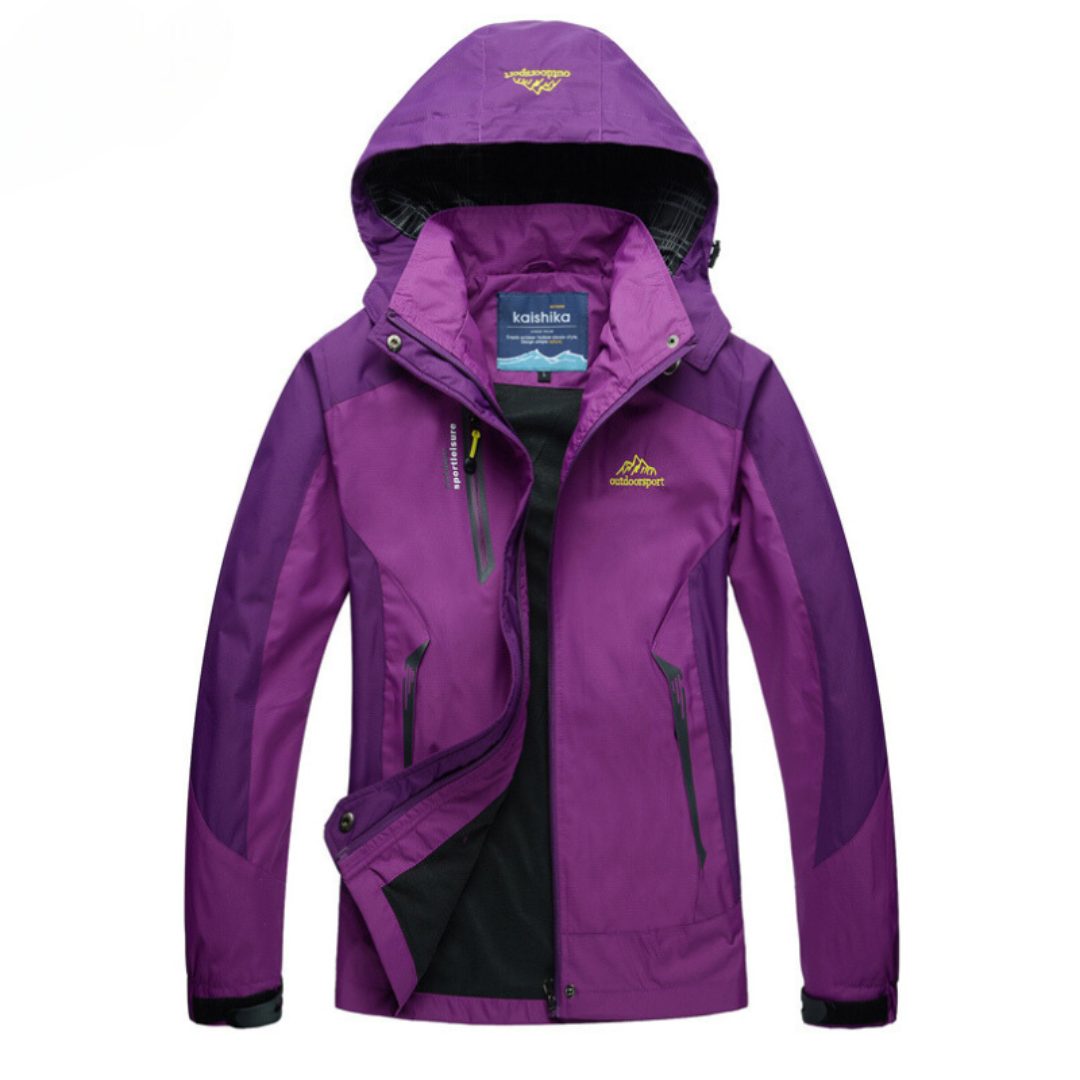 Noa | Winter en Regen Jas | Waterdichte Warme Jas met Capuchon
