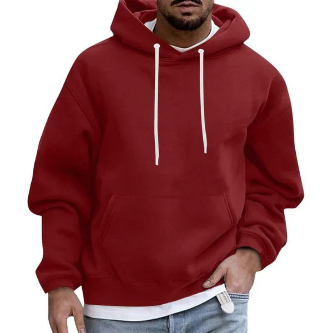 Thomas | Heren Hoodie met Capuchon en Zakken