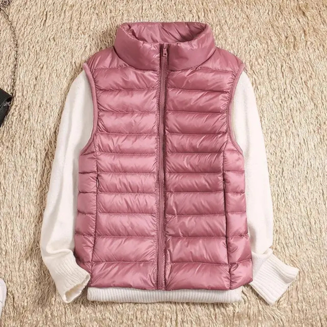 Annelie | Bodywarmer | Dames Mouwloos Pufferjack Lichtgewicht en Warm