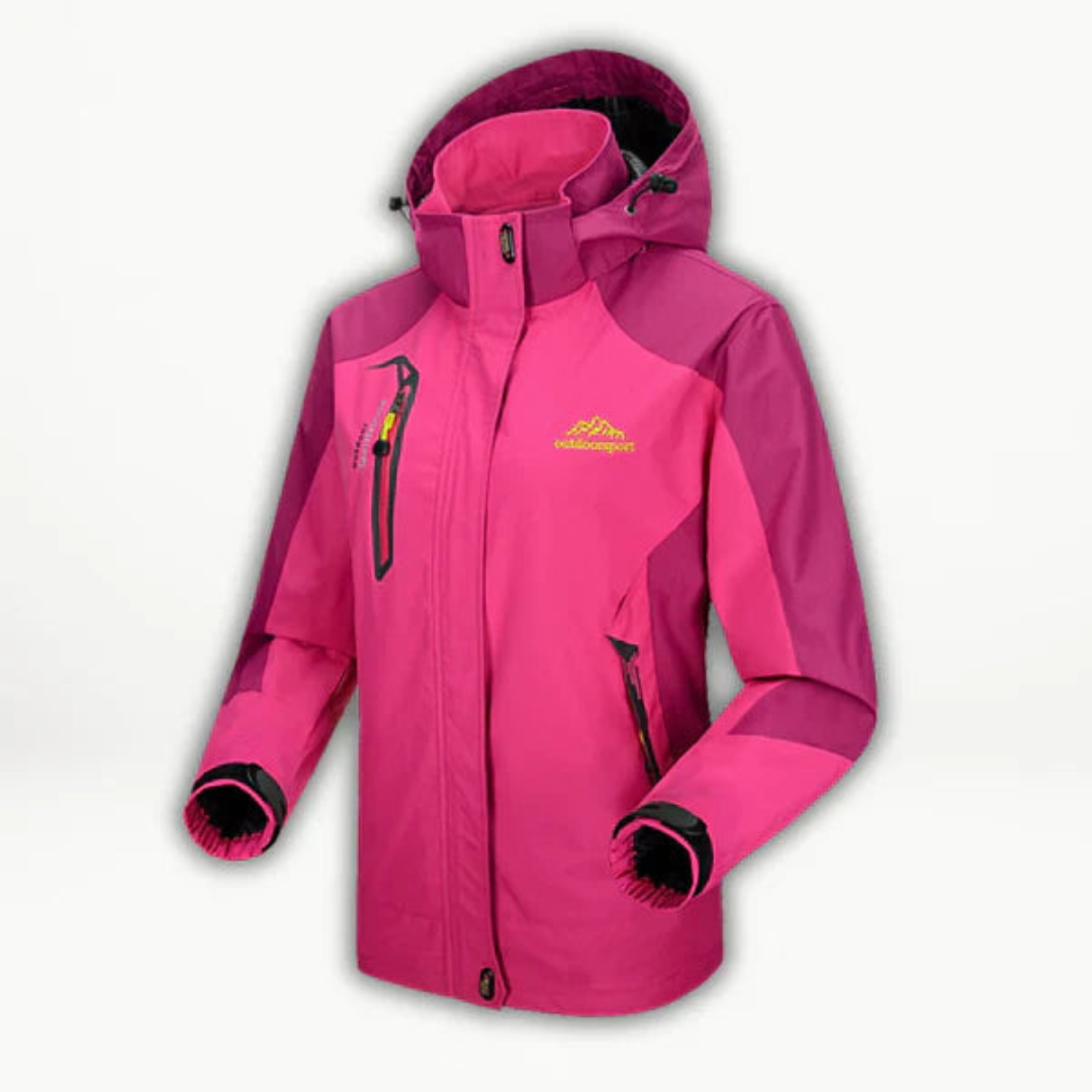 Noa | Winter en Regen Jas | Waterdichte Warme Jas met Capuchon
