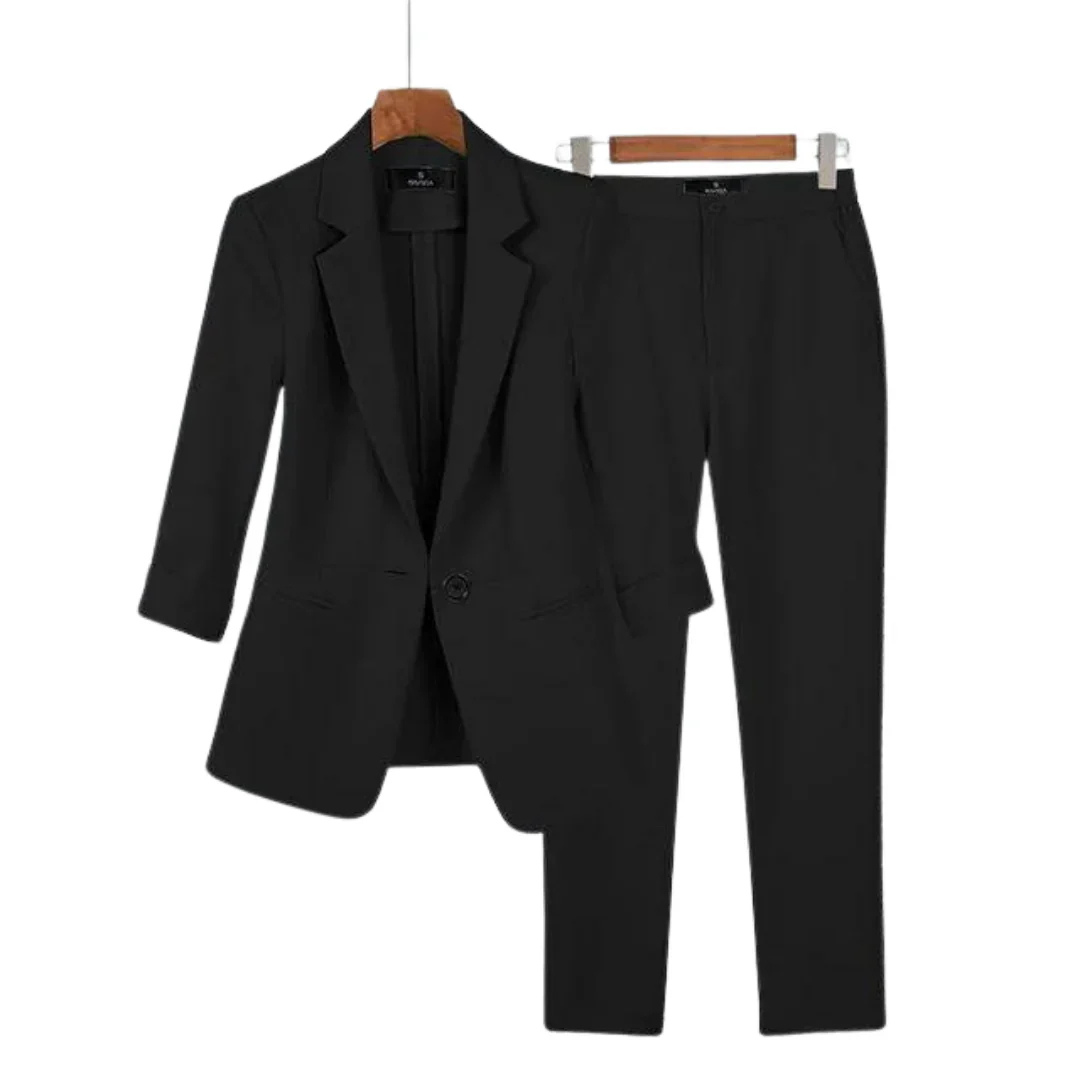 Celeste | Chique Blazer Pak | Tweedelig Pak met Blazer en Pantalon