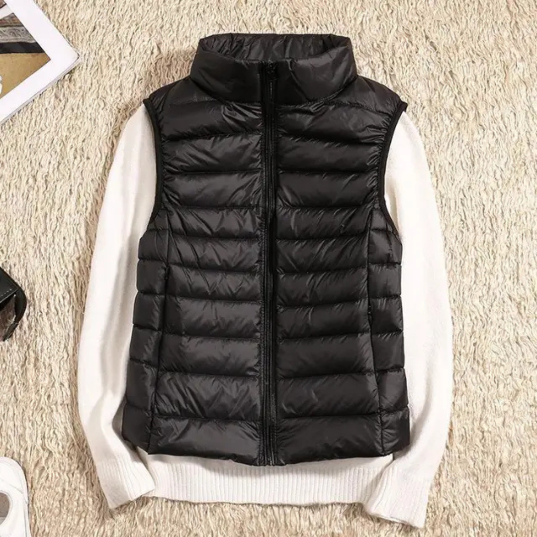 Annelie | Bodywarmer | Dames Mouwloos Pufferjack Lichtgewicht en Warm