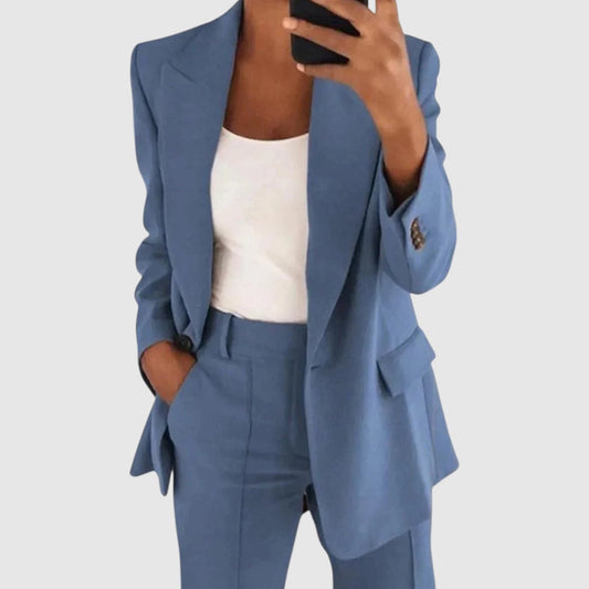 Elena | Tweedelig Damespak met Blazer