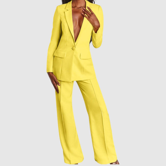Lieke | Dames Set | Blazer met Pantalon | Casual Chic