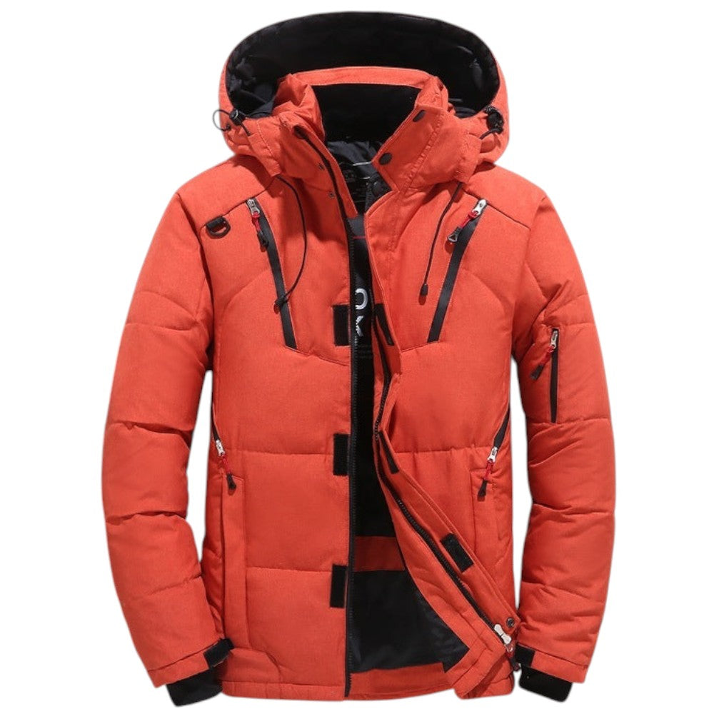 Daan | Heren Thermo Ski Jas | Gewatteerd Warm Waterdicht