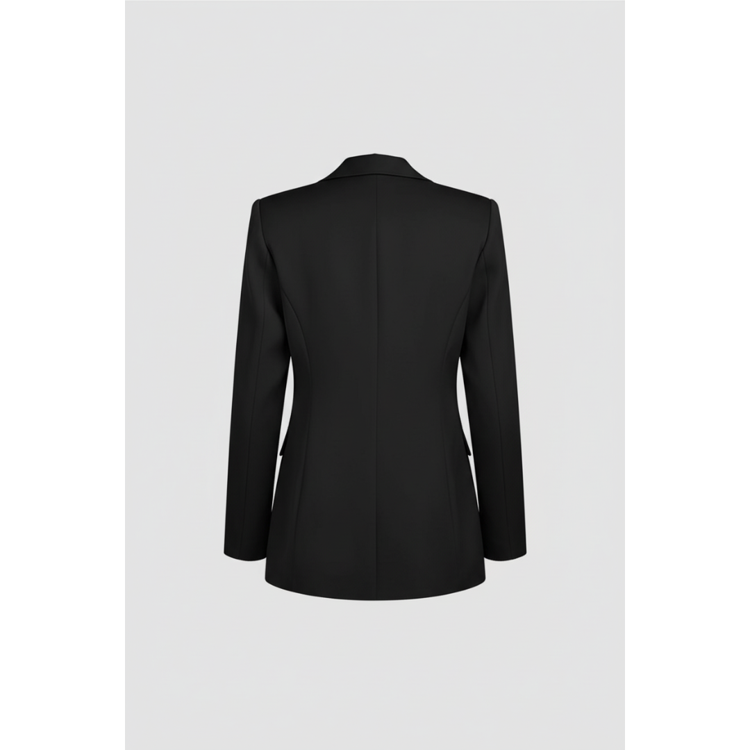Alva | Dames Blazer | Effen Blazer Met Zakken Voor Kantoor