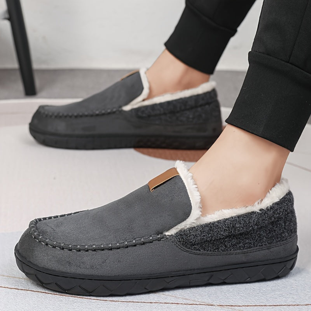 Viggo | Heren Pantoffels Loafers | Casual Instap En Comfortabel voor Binnen & Buiten