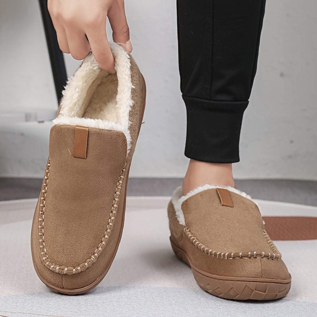 Viggo | Heren Pantoffels Loafers | Casual Instap En Comfortabel voor Binnen & Buiten
