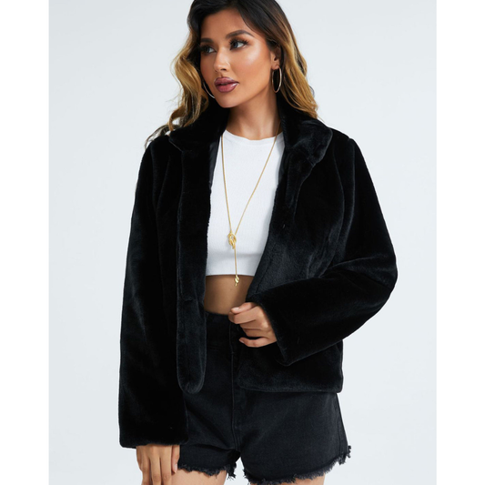 Brenda | Dames Winter Jas | Teddy Fleece Jas Met Zachte Voering