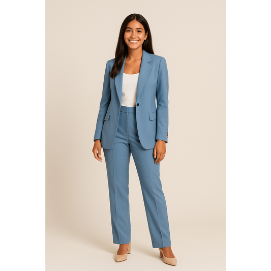 Stella | Dames Tweedelige Set | Slim-Fit Blazer & Broek Voor Werk