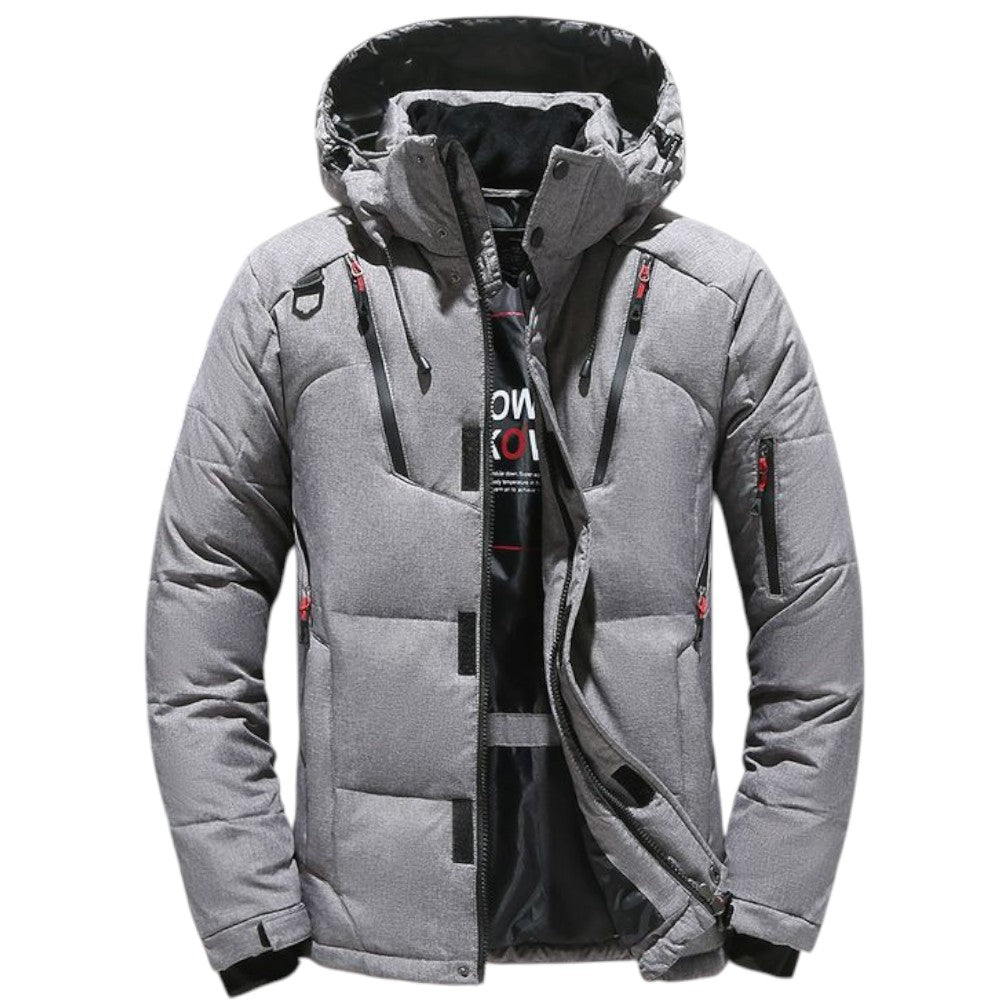 Daan | Heren Thermo Ski Jas | Gewatteerd Warm Waterdicht