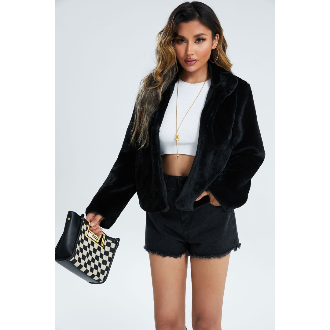 Brenda | Dames Winter Jas | Teddy Fleece Jas Met Zachte Voering