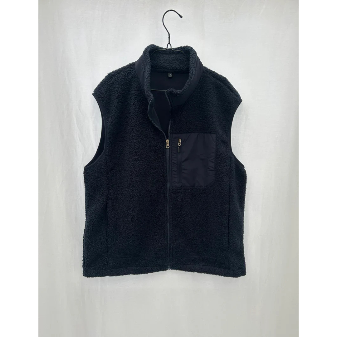 Hendrik | Stijlvol Fleece Vest | Heren Lente- En Herfst Outdoor Werkkleding Multi-Zak Slim Vest