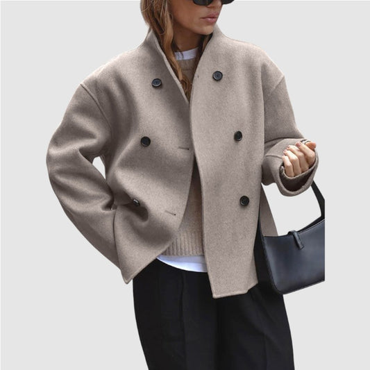 Carmen | Dames Trenchcoat Met Lange Mouwen En Knoopsluiting