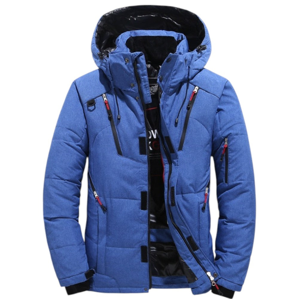 Daan | Heren Thermo Ski Jas | Gewatteerd Warm Waterdicht